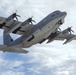 MAG-11 Marines take to the sky in massive aircraft launch