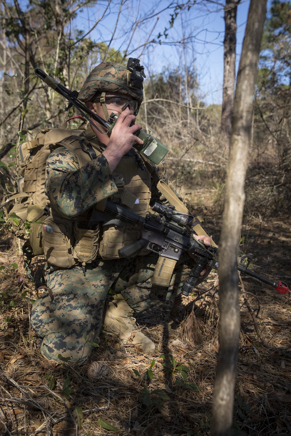 Marines with 1/8 participate in TRAP training