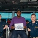 U.S. Sailor receives Sailor of the Day award