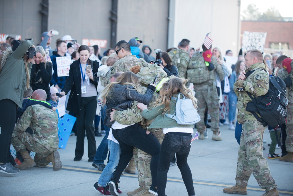 Utah Soldiers return home