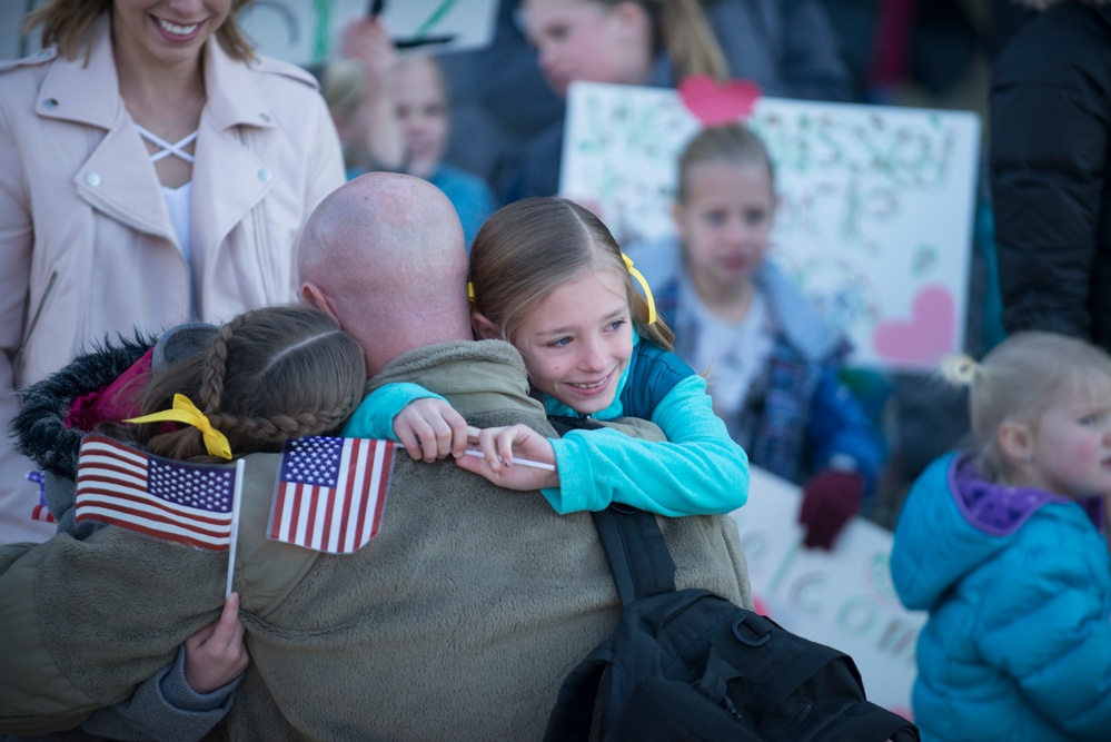 Utah Soldiers return home