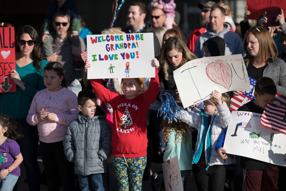 Utah Soldiers return home