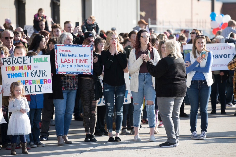 Utah Soldiers return home