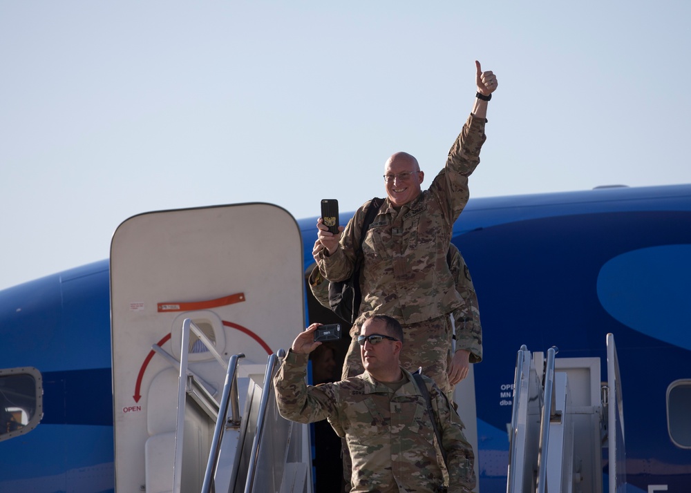 Utah Soldiers return home