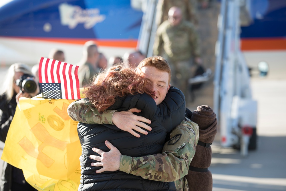Utah Soldiers return home