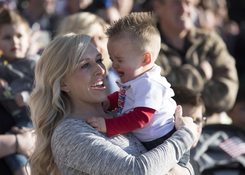 Utah Soldiers return home