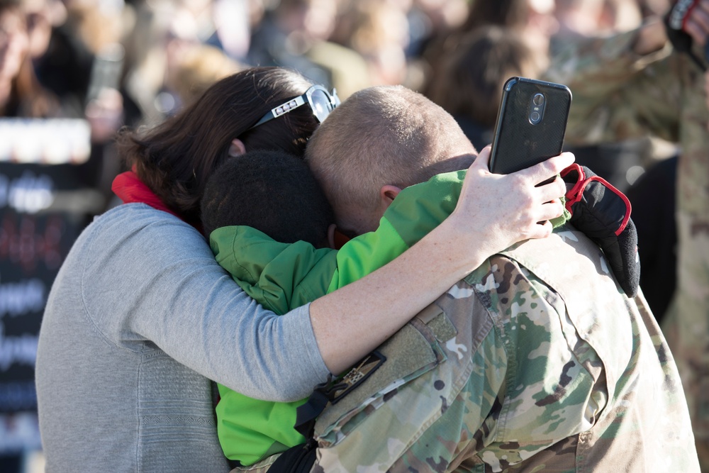 Utah Soldiers return home