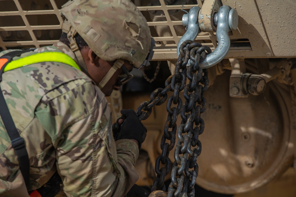 CLB-6 Rail Ops in Barstow