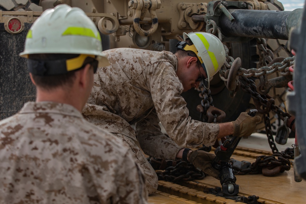 CLB-6 Rail Ops in Barstow