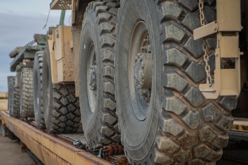 CLB-6 Rail Ops in Barstow