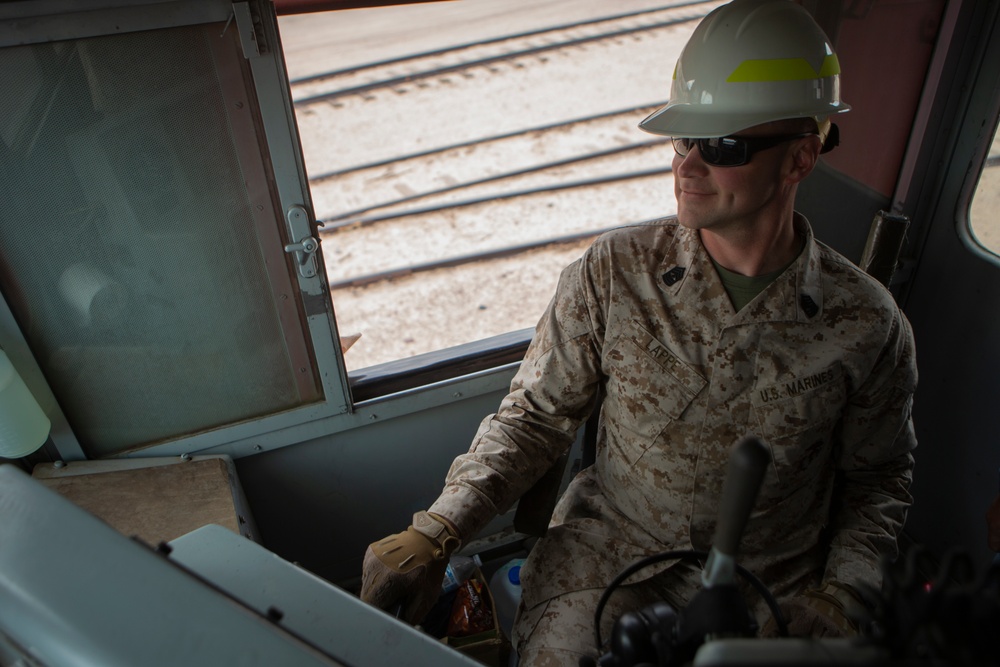 CLB-6 Rail Ops in Barstow