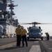 USS Wasp conducts flight operations