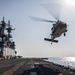 USS Wasp conducts flight operations