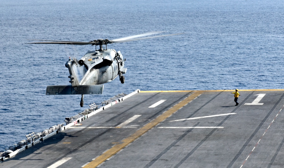 DVIDS - Images - USS WASP (LHD 1) OPERATIONS AT SEA [Image 1 of 19]