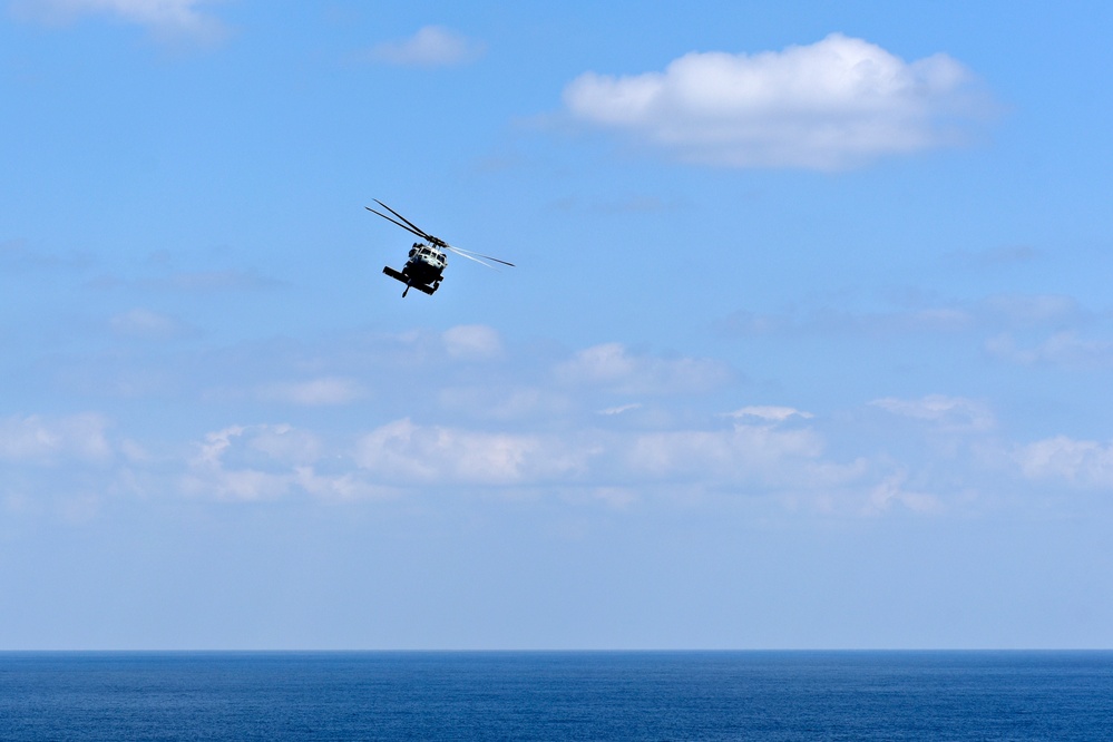 USS WASP (LHD 1) OPERATIONS AT SEA