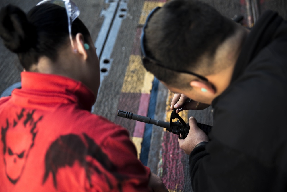 USS WASP (LHD 1) OPERATIONS AT SEA