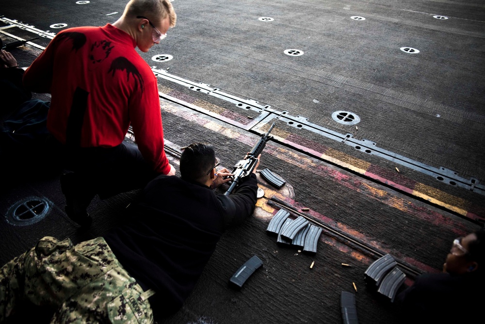 USS WASP (LHD 1) OPERATIONS AT SEA