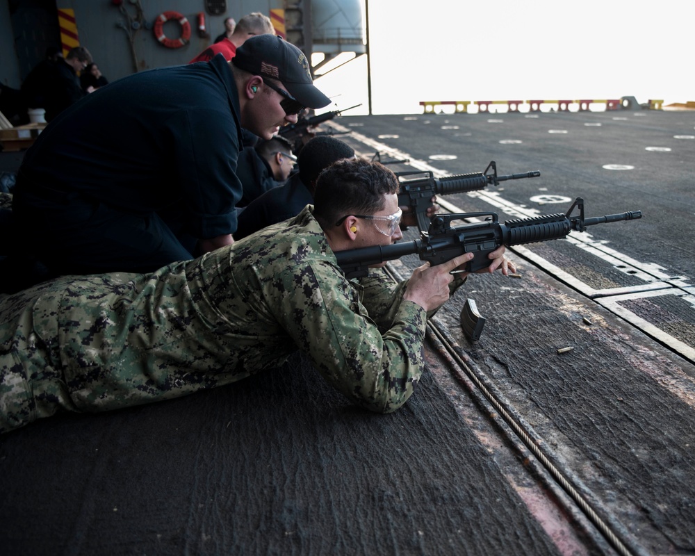 USS WASP (LHD 1) OPERATIONS AT SEA