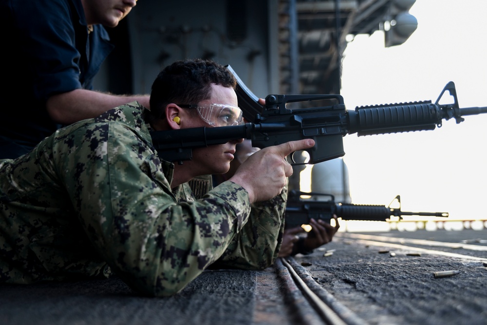 USS WASP (LHD 1) OPERATIONS AT SEA