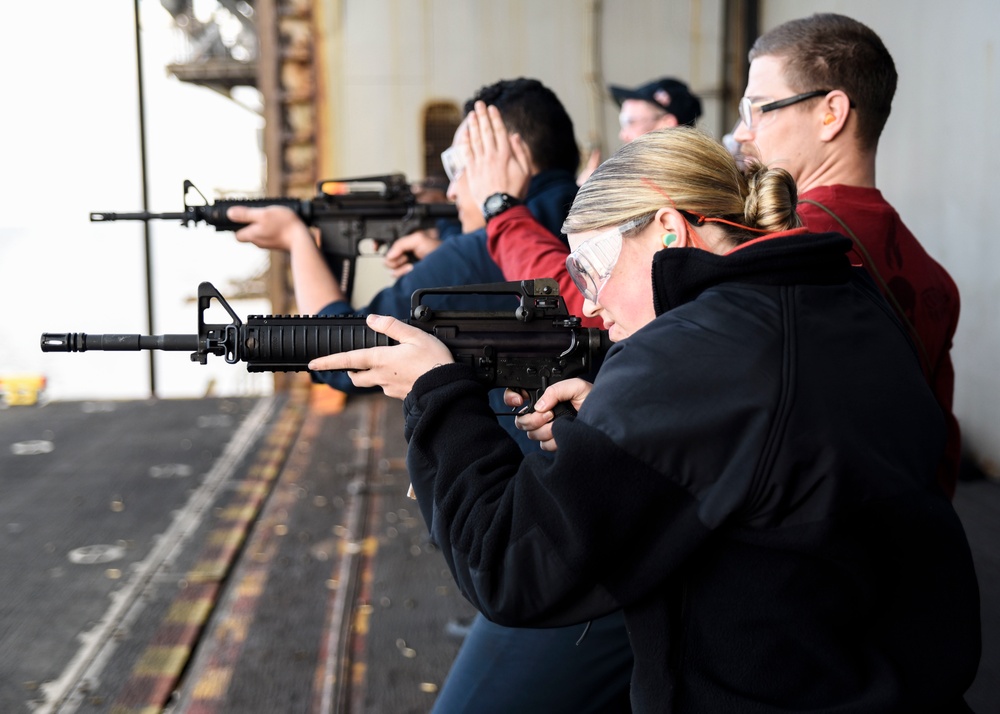 USS WASP (LHD 1) OPERATIONS AT SEA