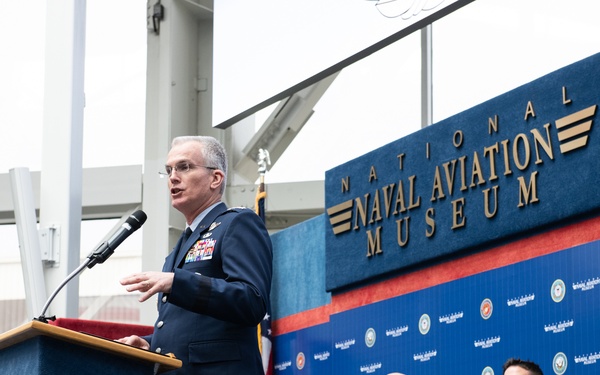 VCJCS at Joint USAF CSO / USN NFO Winging Ceremony