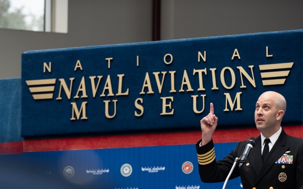 VCJCS at Joint USAF CSO / USN NFO Winging Ceremony