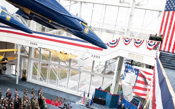 VCJCS at Joint USAF CSO / USN NFO Winging Ceremony