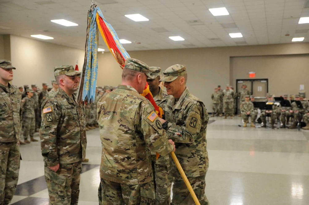 158th Field Artillery welcomes new commander, honors another