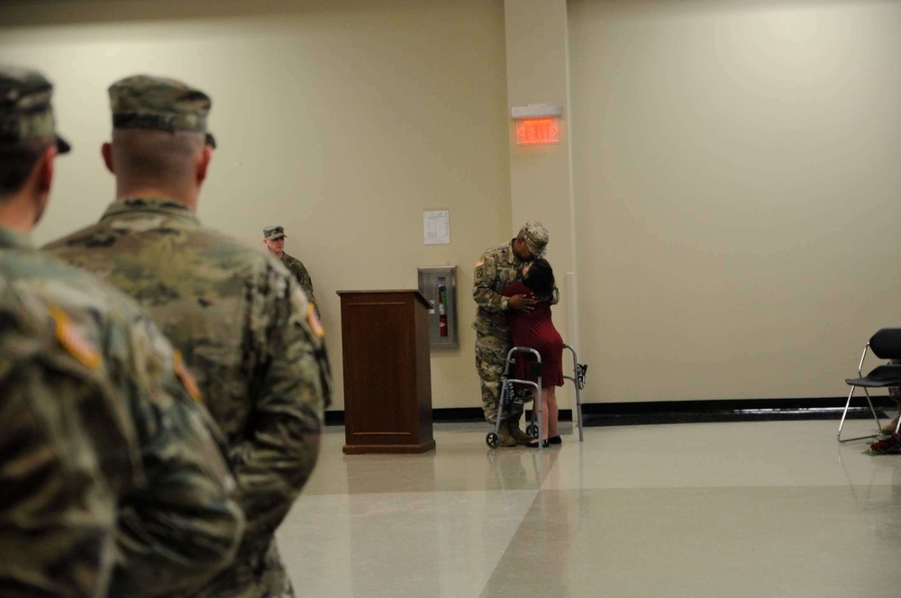 158th Field Artillery Welcomes New Commander, Honors Another