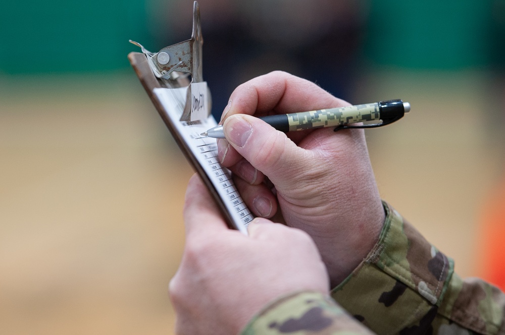 Indiana National Guard supports JROTC drill meet