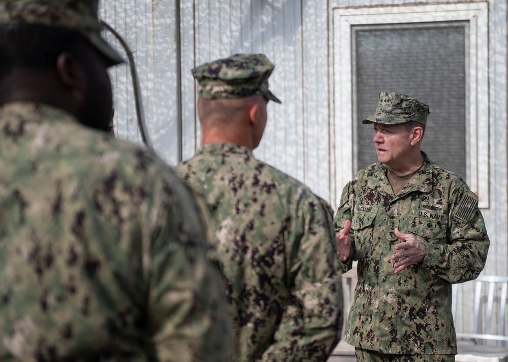 Assistant Secretary of the Navy, Chief of Navy Reserve visit CJTF-HOA Sailors, Marines