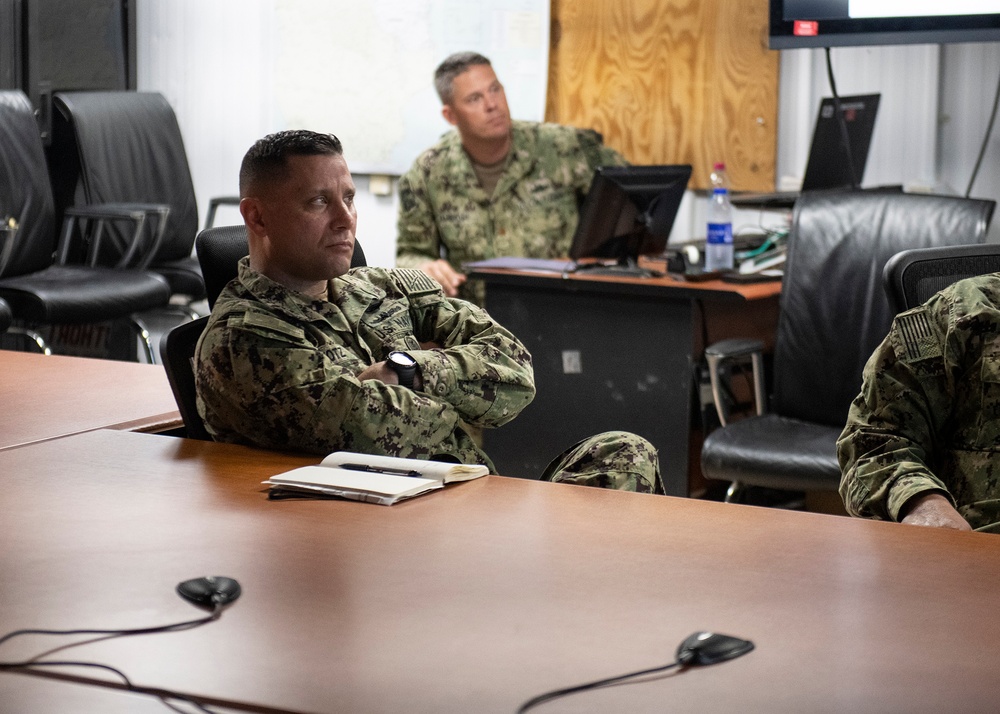 Assistant Secretary of the Navy, Chief of Navy Reserve visit CJTF-HOA Sailors, Marines