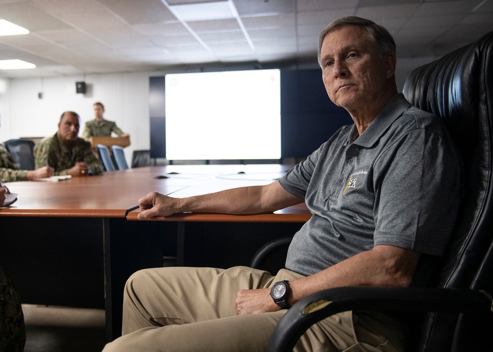 Assistant Secretary of the Navy, Chief of Navy Reserve visit CJTF-HOA Sailors, Marines