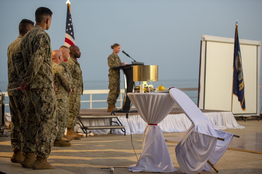 CLDJ and CJTF-HOA Seabees celebrate U.S. Navy Seabees 77th birthday