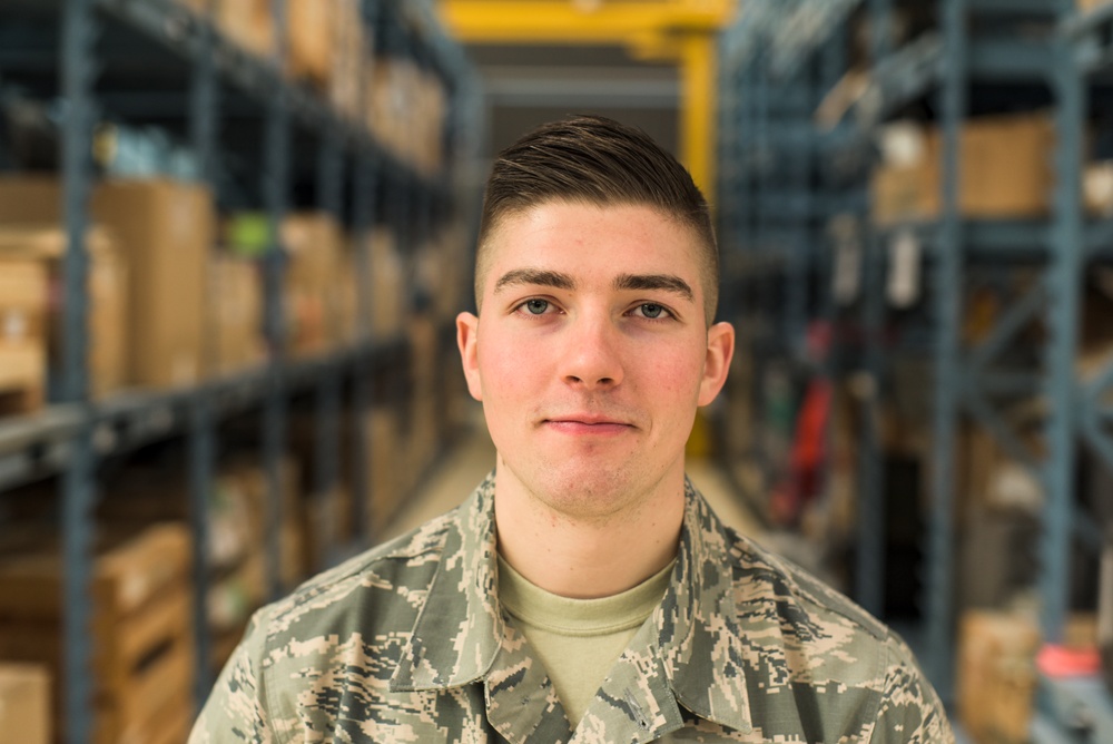 Faces of the 110th Attack Wing: Airman Basic Alexander Kowitz — Traffic Management, 110th Logistics Readiness Squadron