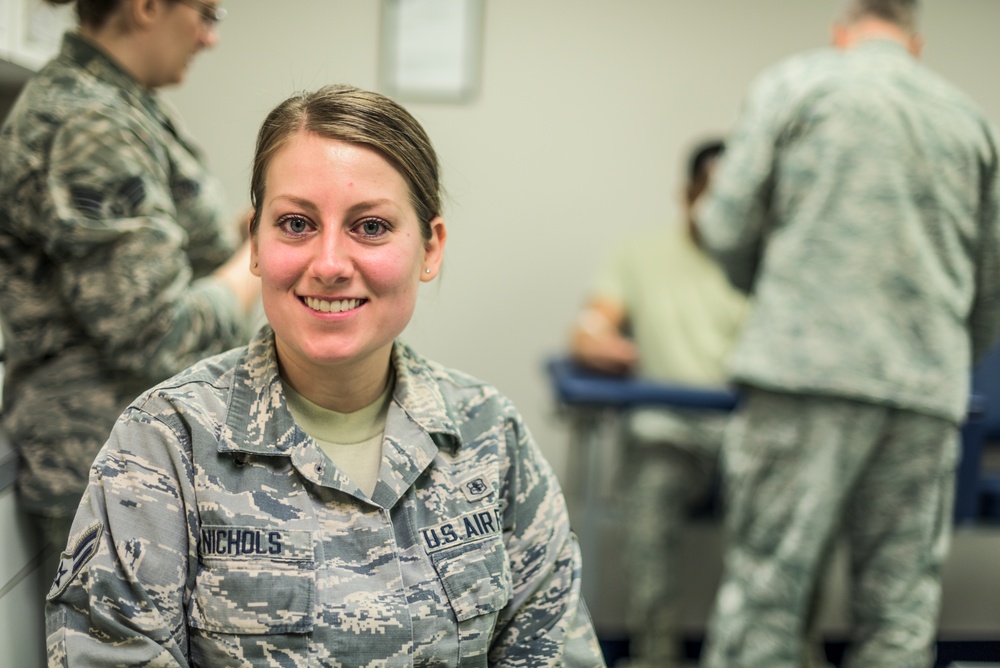 Faces of the 110th Attack Wing: Airman 1st Class Stacy Nichols — Aerospace Medical Technician