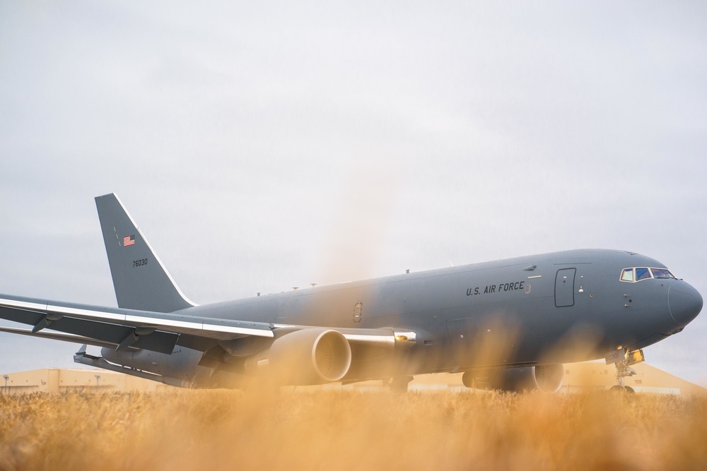 McConnell's Third KC-46 Lands