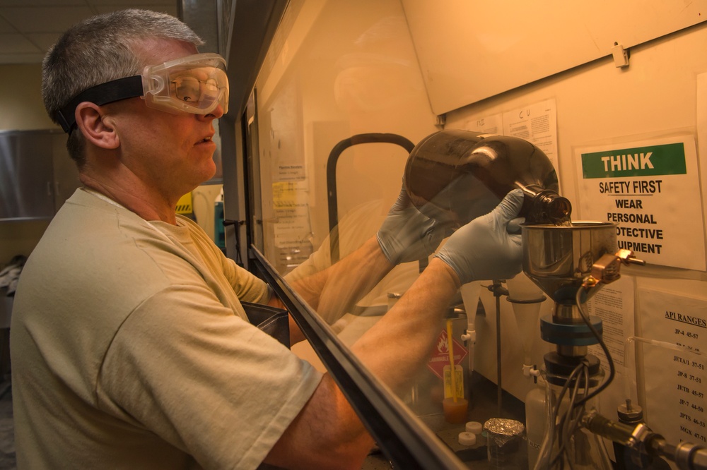 Fuels lab keeps AUAB combat ready