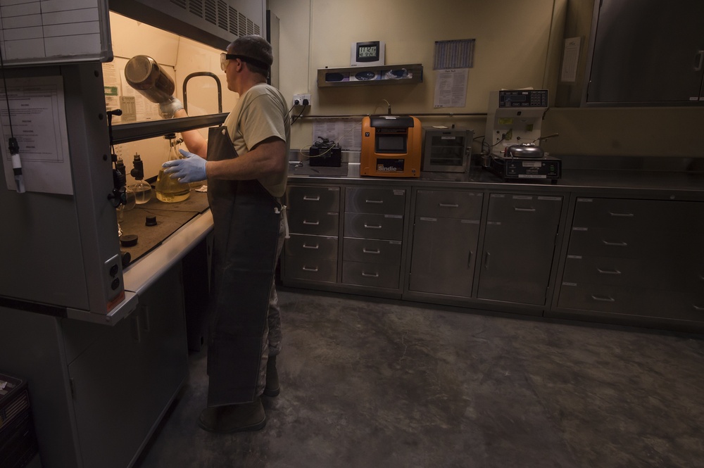 Fuels lab keeps AUAB combat ready