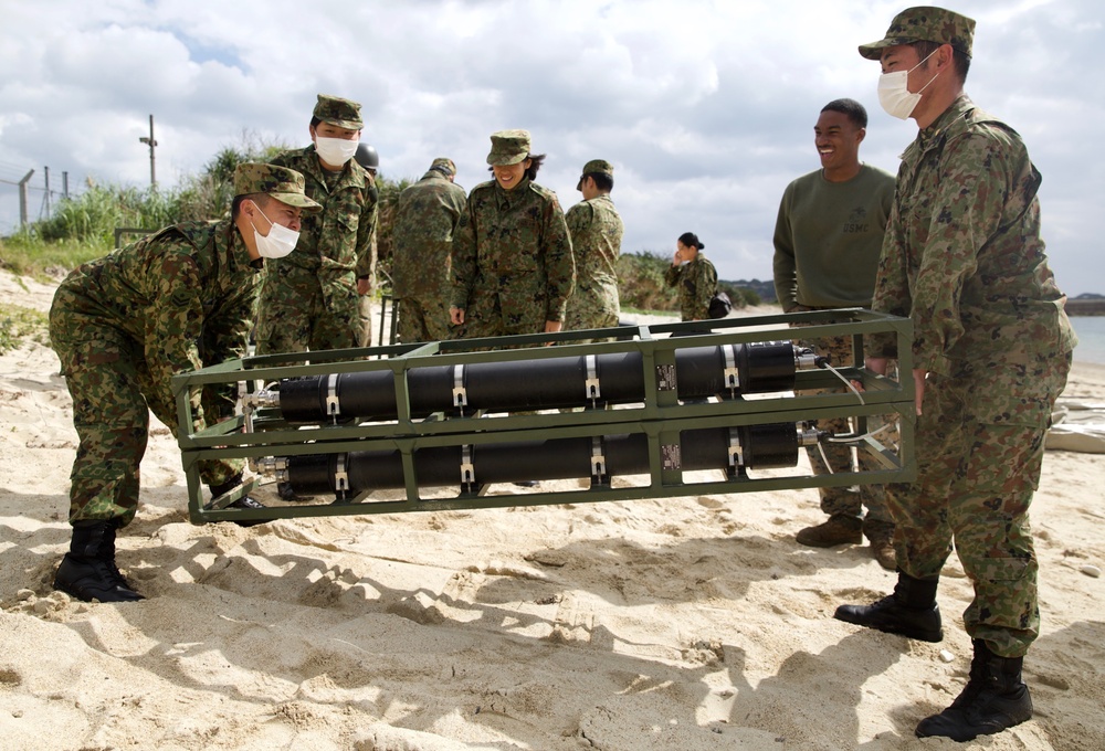 CLB-31 Marines, Sailors complete simulated Humanitarian Assistance-Disaster Relief mission with 15th Brigade Japan Ground Self-Defense Force service members