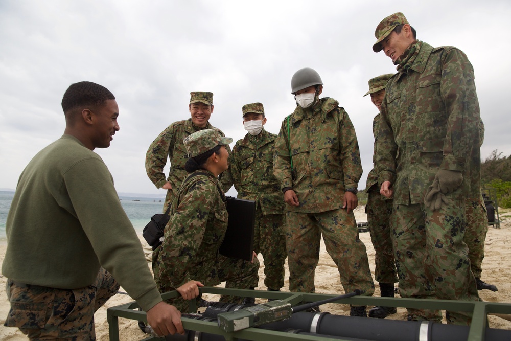 CLB-31 Marines, Sailors complete simulated Humanitarian Assistance-Disaster Relief mission with 15th Brigade Japan Ground Self-Defense Force service members