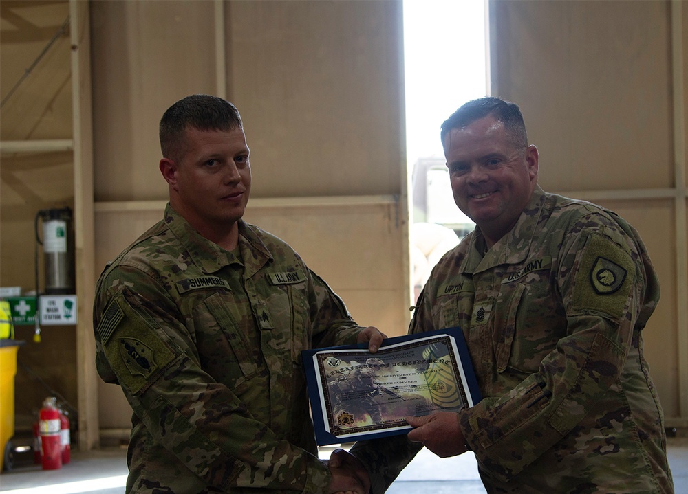 Command Sgt. Maj. Roderick Upton