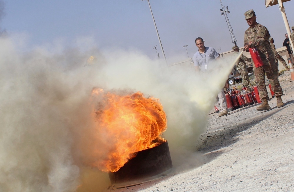 Fighting Desert Flames