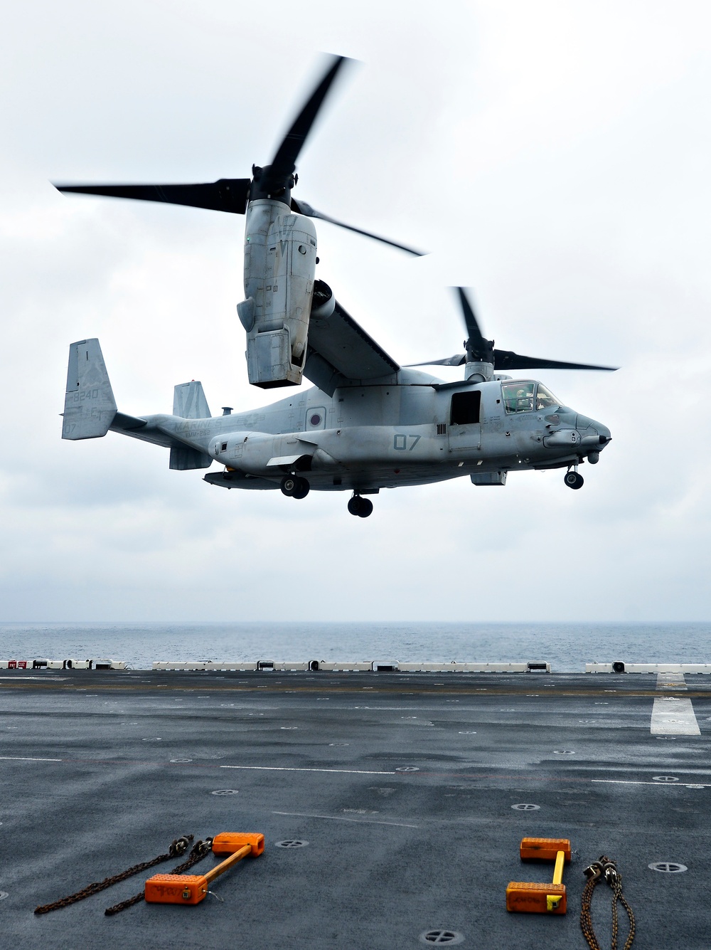 USS WASP (LHD 1) OPERATIONS AT SEA