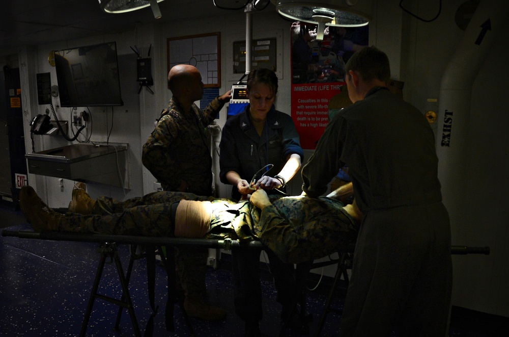 USS WASP (LHD 1) OPERATIONS AT SEA