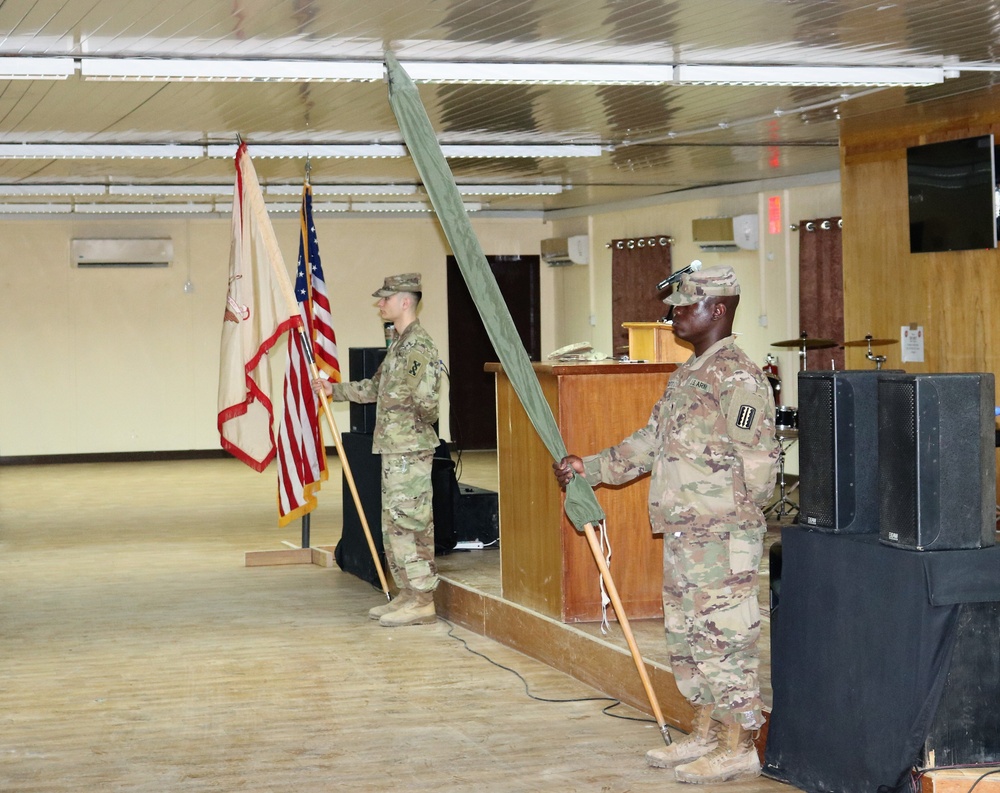 Task Force Cavalier assumes Command of Sustainment Support Mission