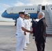 Vice president, second lady arrive at NAS Key West