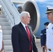 Vice president, second lady arrive at NAS Key West