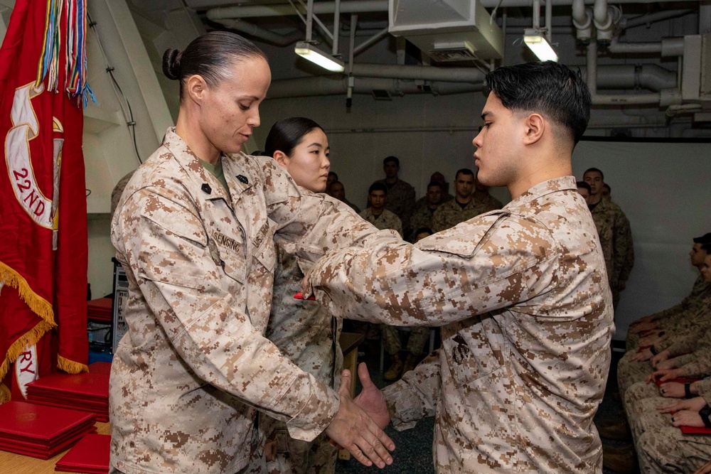 Corporals Course Graduation class 2-19