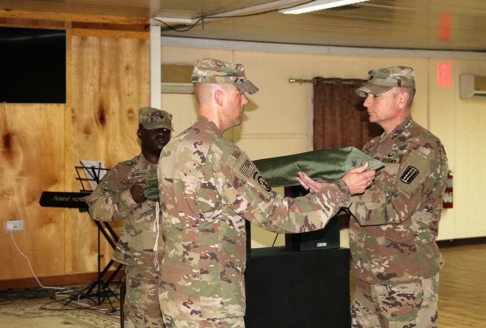 Task Force Cavalier assumes Command of Sustainment Support Mission